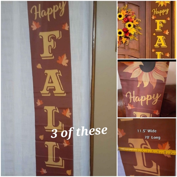 Resale Lot 16 Fall Halloween Banners All New ITEMS & More - Picture 8 of 14